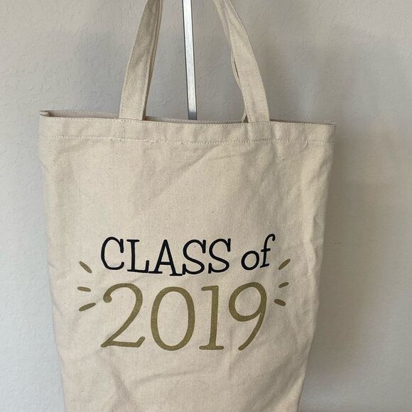 Class of 2019 Canvas Tote Bag - Picture 2 of 6